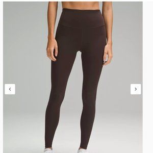 Wunder Under Espresso 25" lululemon Leggings